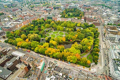 Parc en Irlande à Dublin