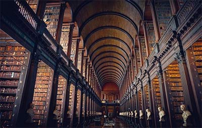 Bibliothèque Trinity College à visiter à Dublin